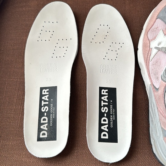 Golden Goose Dad-Star Pink suede and mesh size 38 - Picture 8 of 9